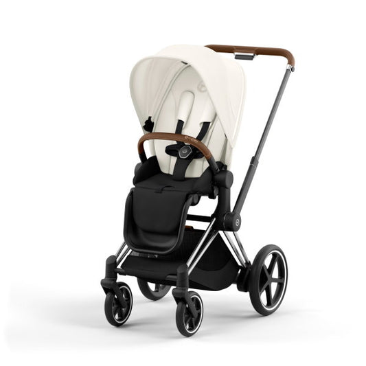 CYBEX E-PRIAM Sportwagen Off White Gestell Wählbar New Generation