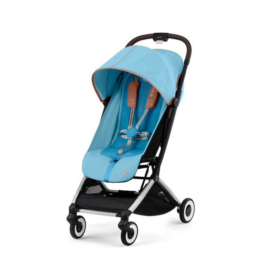  Cybex Orfeo Beach Blue | Gestell Silber