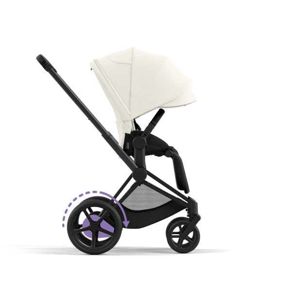  CYBEX E-PRIAM Sportwagen Off White Gestell Wählbar New Generation