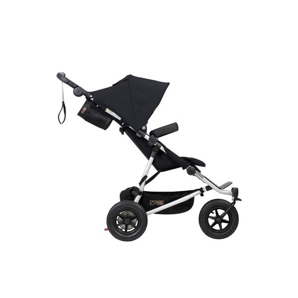  Mountain Buggy Duet V3.2 In Black Geschwisterwagen