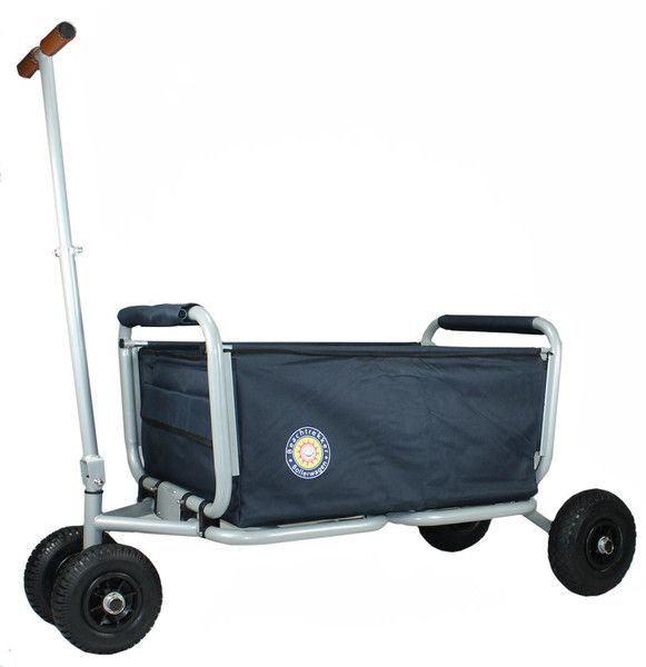  Beachtrekker LiFe Bollerwagen Blau Stabil Und Leicht Inkl. Feststellbremse
