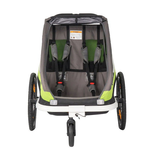  Hamax Traveller Fahrradanhänger Schwarz/Grau