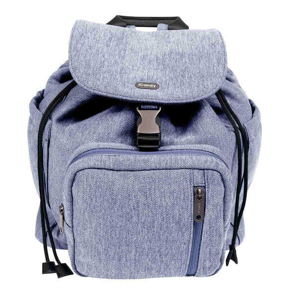  ICandy Orange Double Combo Mist Blue Marl Geschwisterkinderwagen | Inkl. Praktischem Zubehör