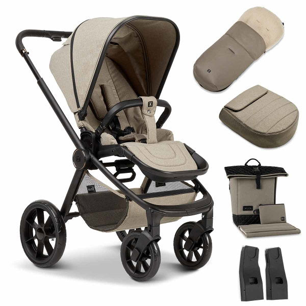  Moon Sport Sportwagen Mud Melange Zubehör Bundle