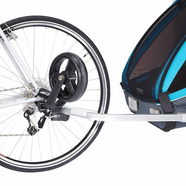  Thule Coaster XT Kinderanhänger Blue Umbaubar Zum Fahrradanhänger Und Kinderwagen