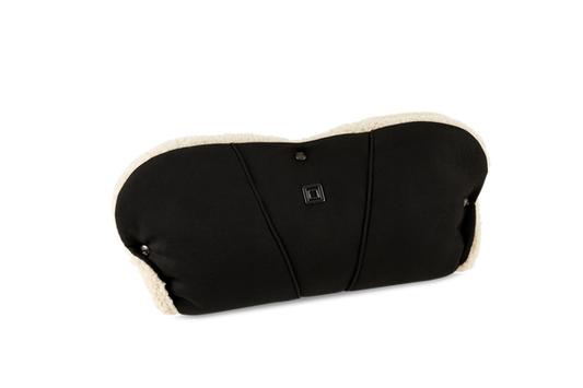  Moon Premium Handmuff Black Mit Wärmendem Kunstfelleinsatz
