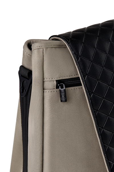  Moon Premium Wickeltasche Mud Mit Wickelauflage, Geldtasche & Befestigungssystem