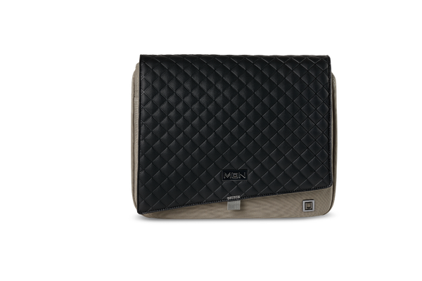  Moon Premium Wickeltasche Mud Mit Wickelauflage, Geldtasche & Befestigungssystem