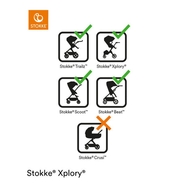  Stokke® Autositzadapter Für Stokke® Kinderwagen