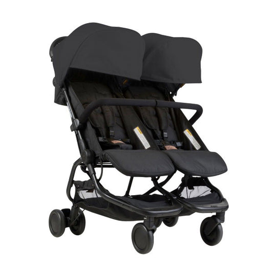  Mountain Buggy Nano DUO In Black Ideal Für Die Reise