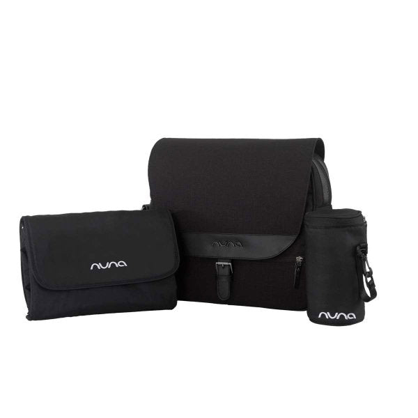  Nuna Wickeltasche Caviar Inklusive Thermotasche