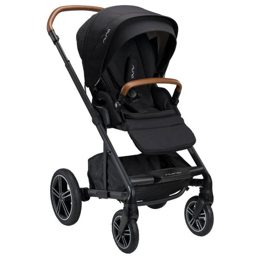  Nuna MIXX Next Kinderwagen Caviar Inkl. Fußsack, Regenverdeck, Adapter