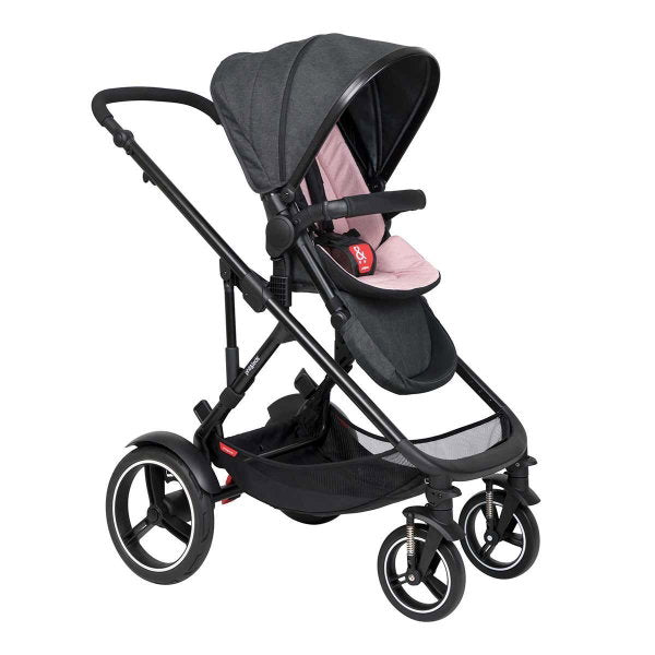  Phil & Teds Voyager Buggy & Sitzauflage Blush