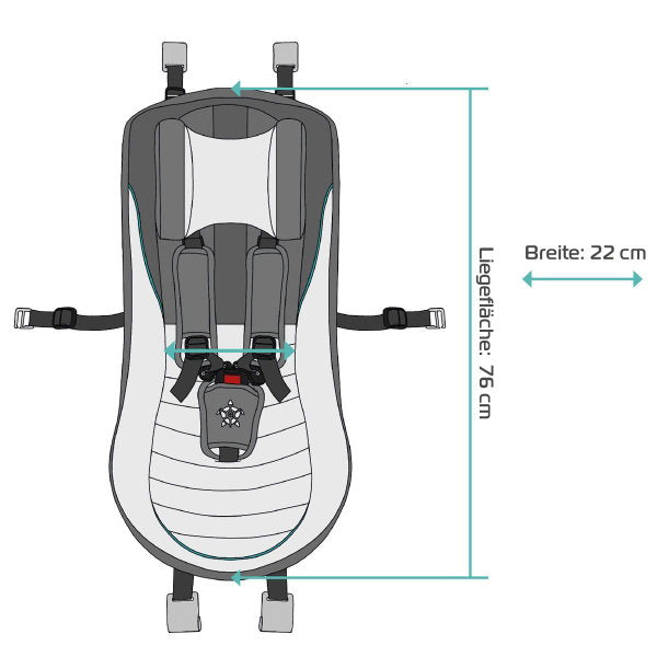  Qeridoo Babyschale Dunkelgrau Für Babytransport Passend Für Kidgo Und Sportrex