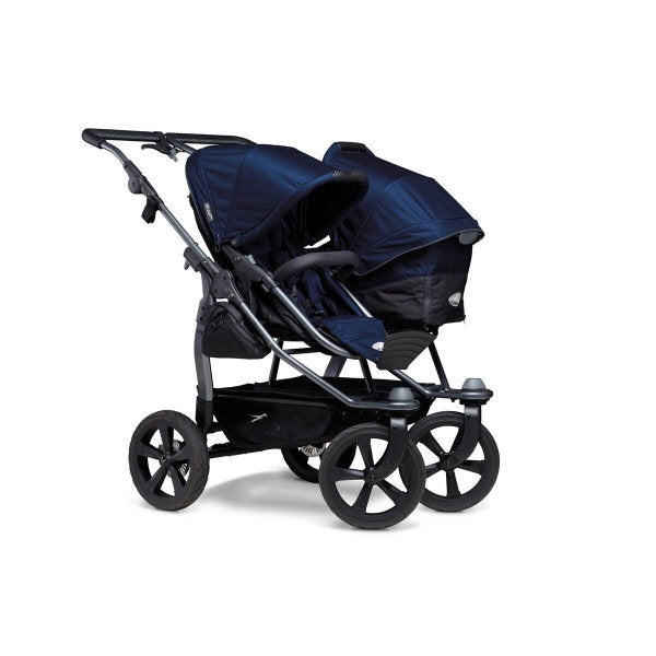  Tfk Duo Kombi Kinderwagen Marine Zwillingswagen Luftkammerreifen