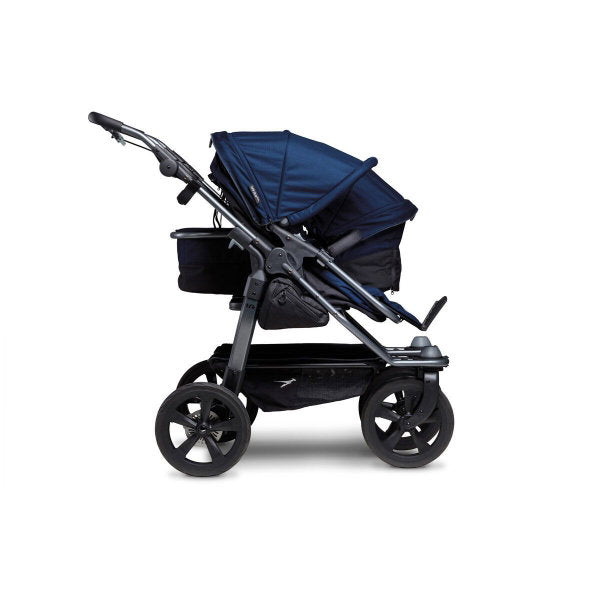  Tfk Duo Kombi Kinderwagen Marine Zwillingswagen Luftkammerreifen