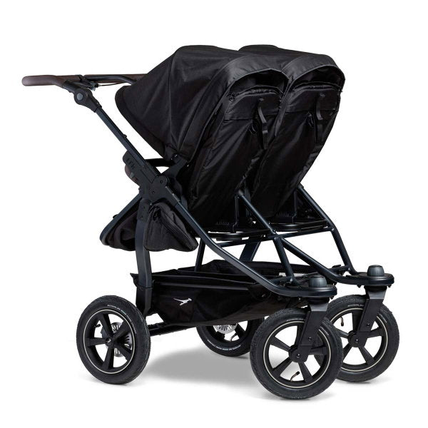  Tfk Duo 2 Kombi Kinderwagen Schwarz Luftrad-Set