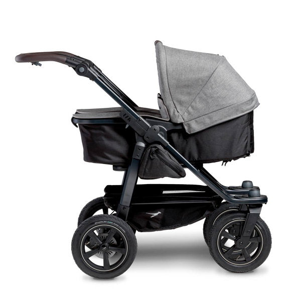  Tfk Duo 2 Kombi Kinderwagen Premium Grau Luftrad-Set