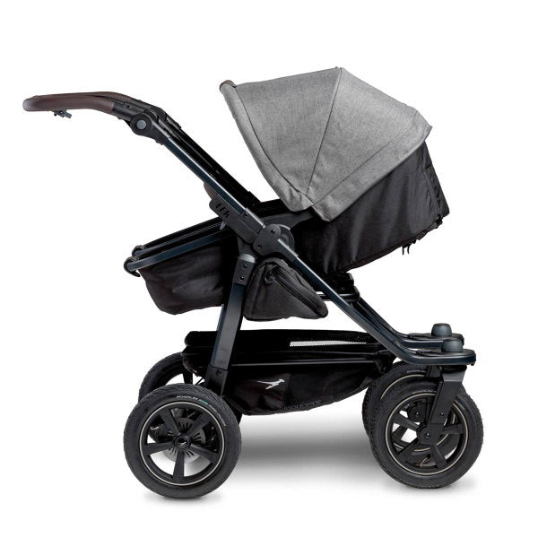  Tfk Duo 2 Kombi Kinderwagen Premium Grau Luftrad-Set