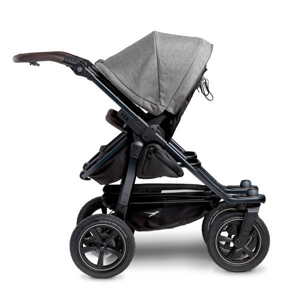  Tfk Duo 2 Kombi Kinderwagen Premium Grau Luftrad-Set