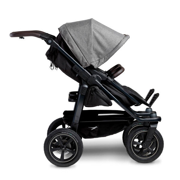  Tfk Duo 2 Kombi Kinderwagen Premium Grau Luftrad-Set