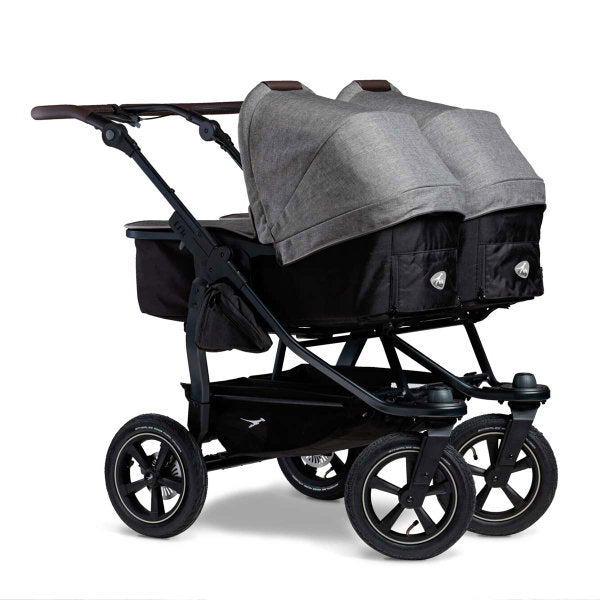  Tfk Duo 2 Kombi Kinderwagen Premium Grau Luftrad-Set