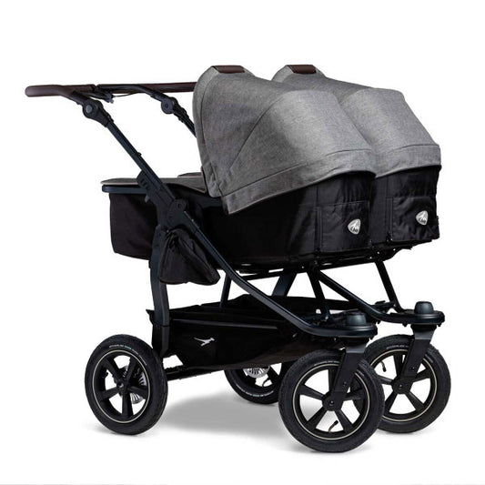  Tfk Duo 2 Kombi Kinderwagen Premium Grau Luftrad-Set