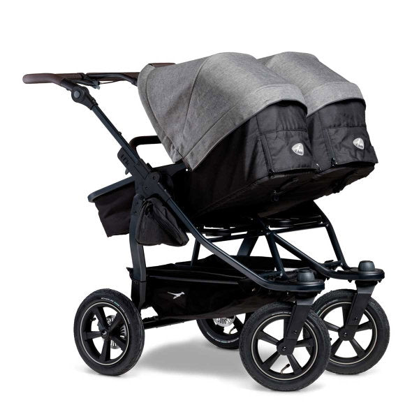  Tfk Duo 2 Kombi Kinderwagen Premium Grau Luftrad-Set