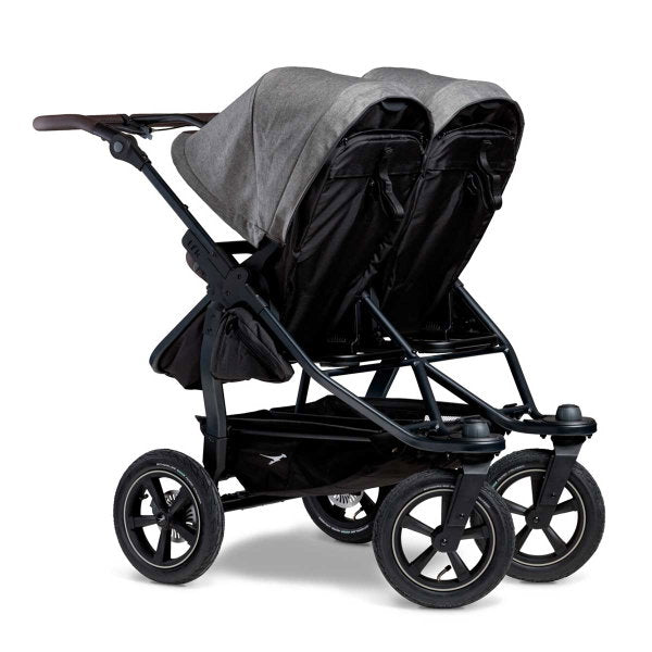  Tfk Duo 2 Kombi Kinderwagen Premium Grau Luftrad-Set