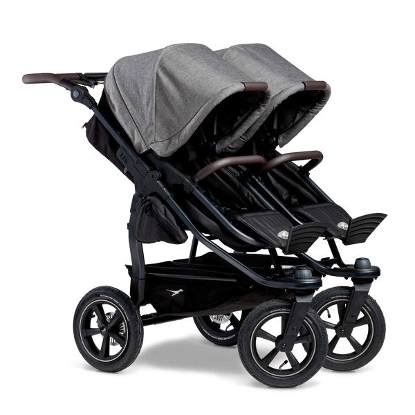  Tfk Duo 2 Kombi Kinderwagen Premium Grau Luftrad-Set