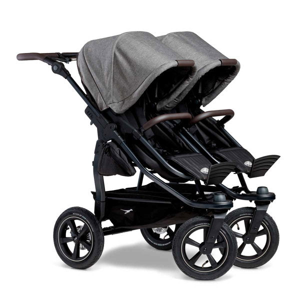  Tfk Duo 2 Kombi Kinderwagen Premium Grau Luftrad-Set