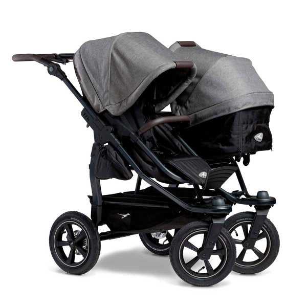  Tfk Duo 2 Kombi Kinderwagen Premium Grau Luftrad-Set