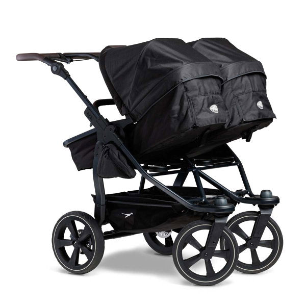  Tfk Duo 2 Kombi Kinderwagen Schwarz Luftkammer Radset