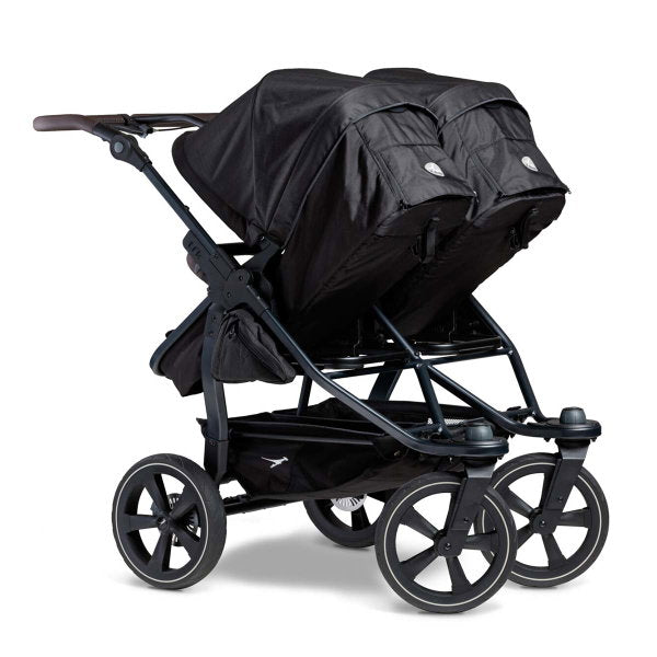  Tfk Duo 2 Kombi Kinderwagen Schwarz Luftkammer Radset