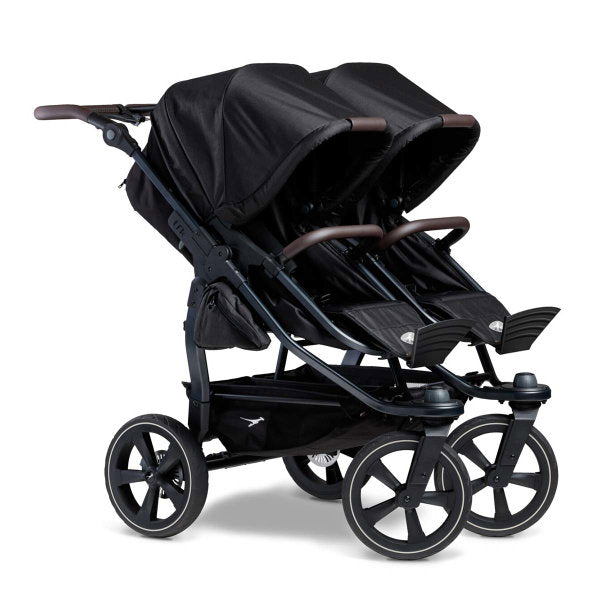 Tfk Duo 2 Kombi Kinderwagen Schwarz Luftkammer Radset