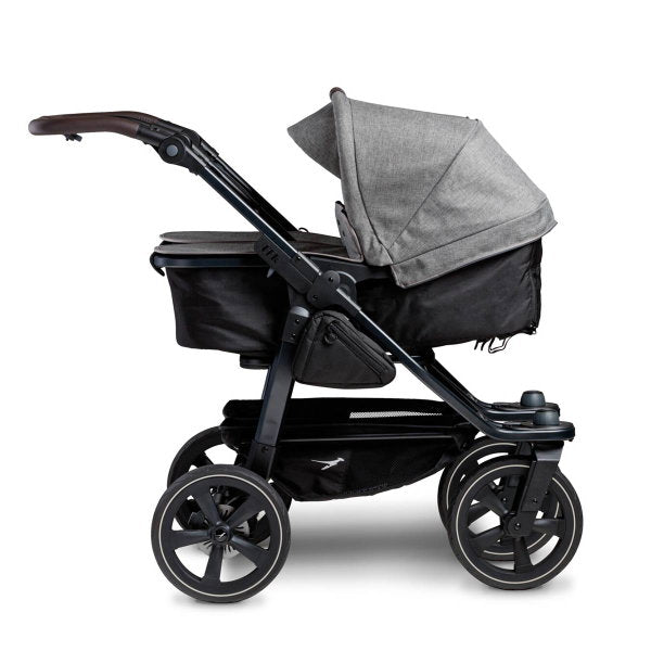  Tfk Duo 2 Kombi Kinderwagen Premium Grau Luftkammer Radset
