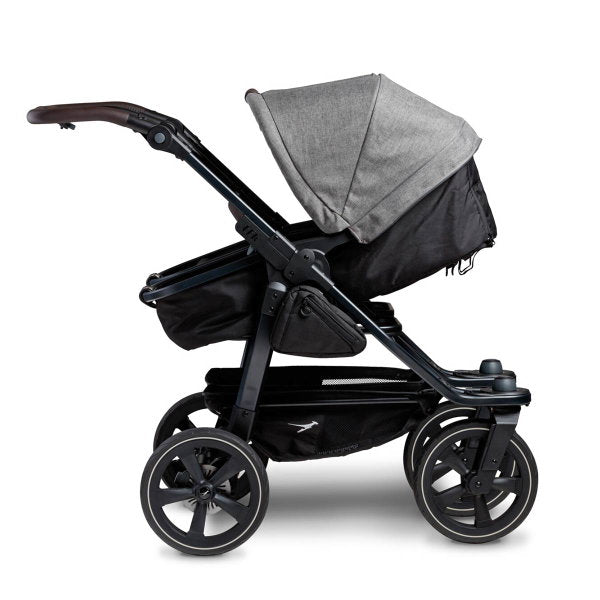  Tfk Duo 2 Kombi Kinderwagen Premium Grau Luftkammer Radset