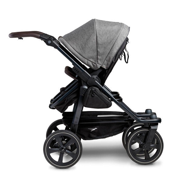  Tfk Duo 2 Kombi Kinderwagen Premium Grau Luftkammer Radset