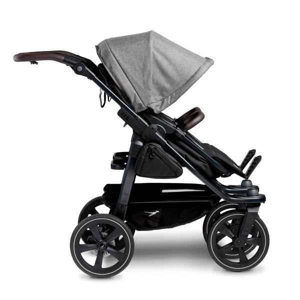  Tfk Duo 2 Kombi Kinderwagen Premium Grau Luftkammer Radset