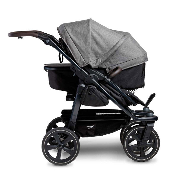  Tfk Duo 2 Kombi Kinderwagen Premium Grau Luftkammer Radset
