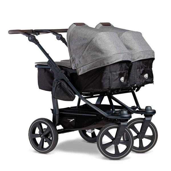  Tfk Duo 2 Kombi Kinderwagen Premium Grau Luftkammer Radset