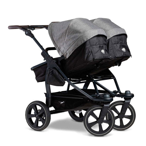  Tfk Duo 2 Kombi Kinderwagen Premium Grau Luftkammer Radset
