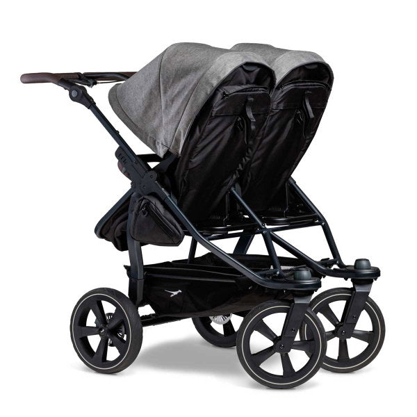  Tfk Duo 2 Kombi Kinderwagen Premium Grau Luftkammer Radset