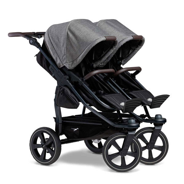  Tfk Duo 2 Kombi Kinderwagen Premium Grau Luftkammer Radset