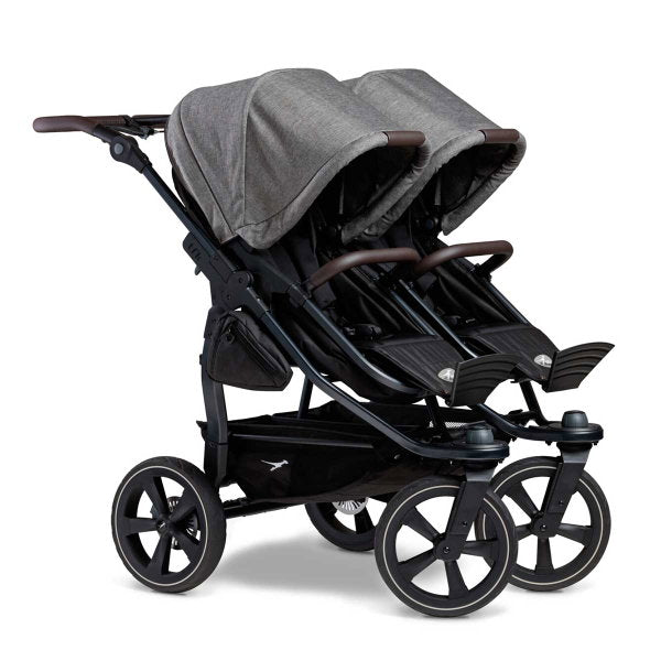  Tfk Duo 2 Kombi Kinderwagen Premium Grau Luftkammer Radset