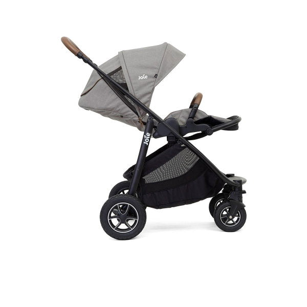  Joie Versatrax Sportwagen Gray Flannel Inkl. Adapter & Regenverdeck