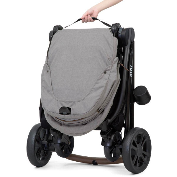  Joie Versatrax E Sportwagen Gray Flannel Inkl. Adapter & Regenverdeck
