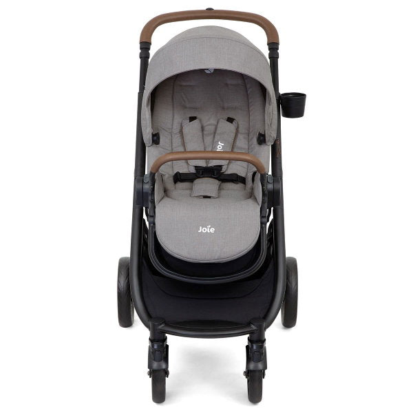  Joie Versatrax E Sportwagen Gray Flannel Inkl. Adapter & Regenverdeck