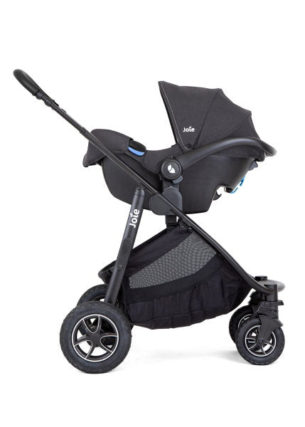  Joie Versatrax Sportwagen Shale Inkl. Adapter & Regenverdeck