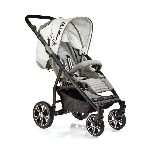  Gesslein S4 Air+ Sport Buggy New York Gestell Schwarz | Der Sportliche Liegebuggy